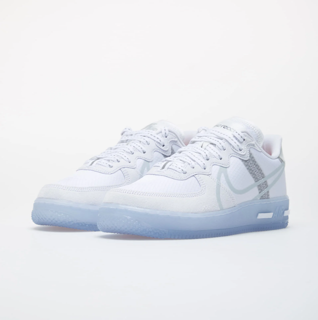 Nike Air Force 1 React QS 'White/ Light Bone-Sail-Rush Coral'