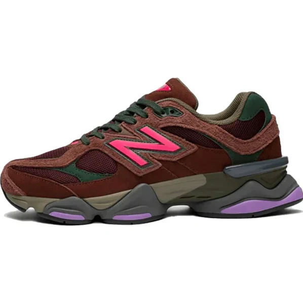 New Balance 9060 'Rich Oak Burgundy Pink'