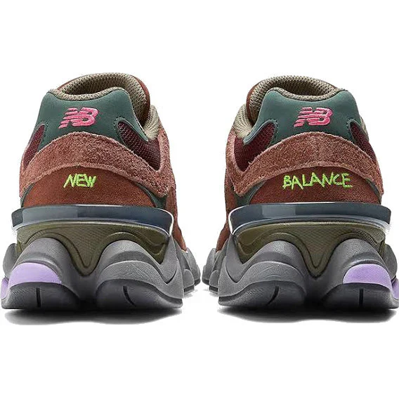 New Balance 9060 'Rich Oak Burgundy Pink'