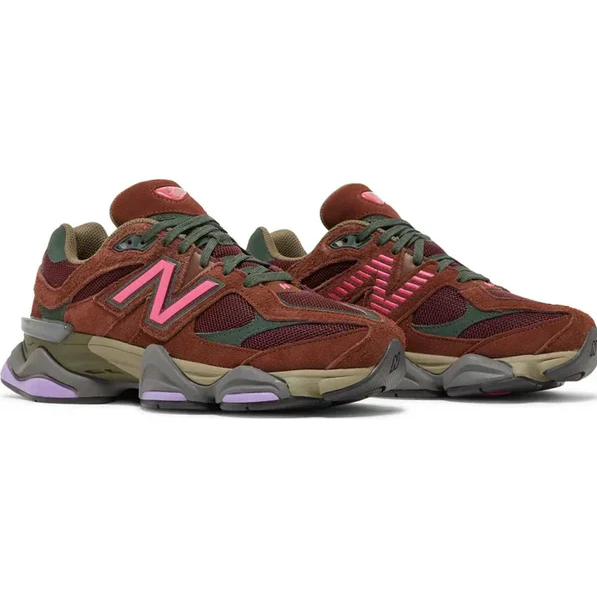 New Balance 9060 'Rich Oak Burgundy Pink'
